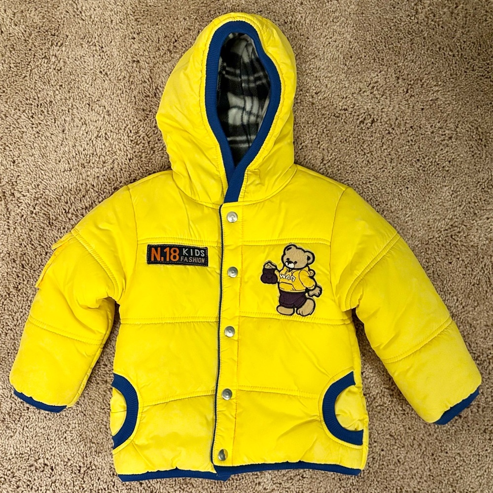 Insulated Puffy Childs Jacket